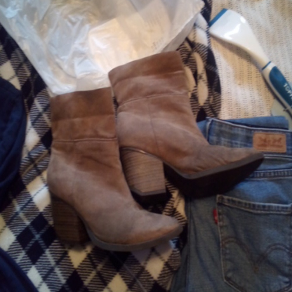 Suede Fashion Ankle Boots